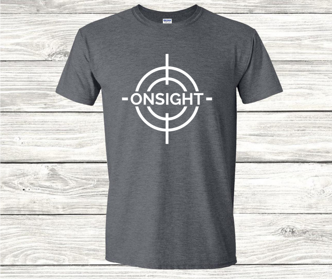 2Tone Target T-shirt (Grey/white)