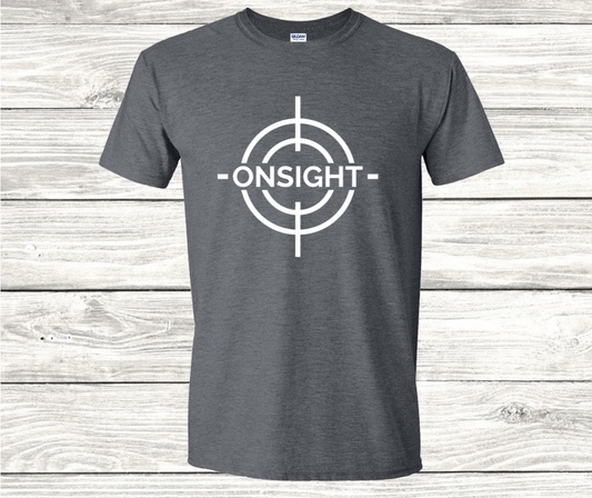 2Tone Target T-shirt (Grey/white)