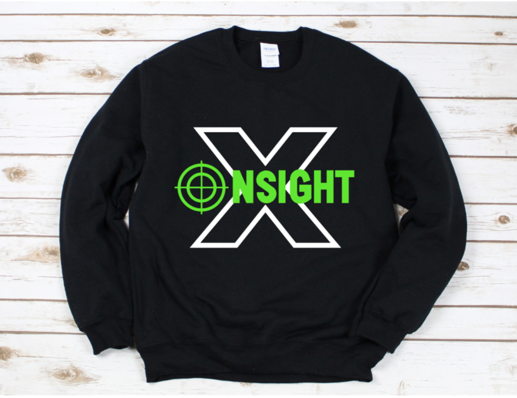 Trifecta X Sweater (Black/White/Lime)