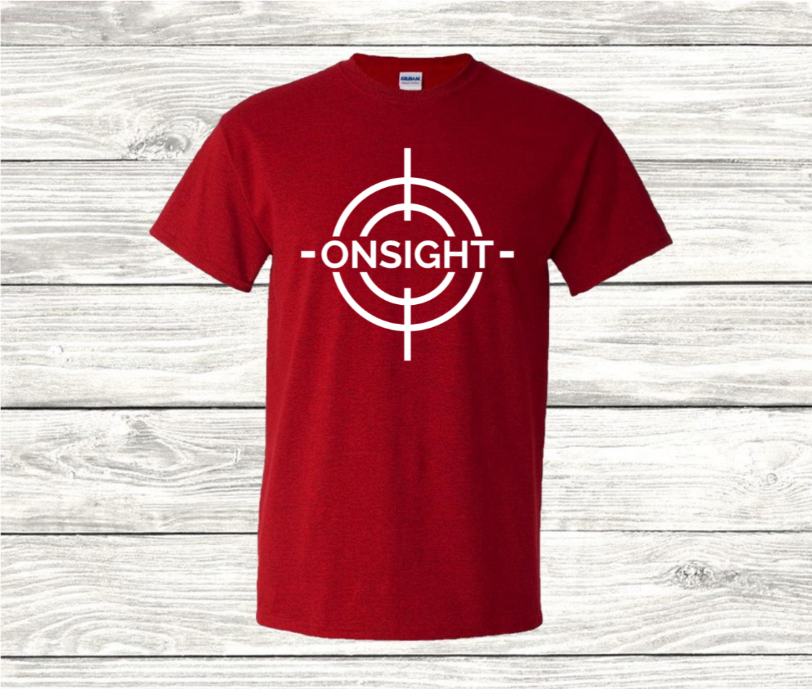 2Tone Target T-shirt (Red/White)